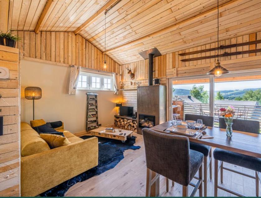 Le Chalet De Pepere Stavelot Buitenkant foto